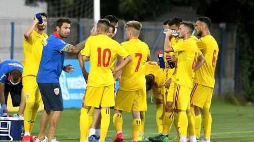 Adrian Mutu a anunțat lotul României U21 pentru dubla cu Ucraina și Malta! Doi jucători de la FCSB care au avut COVID-19 sunt pe listă