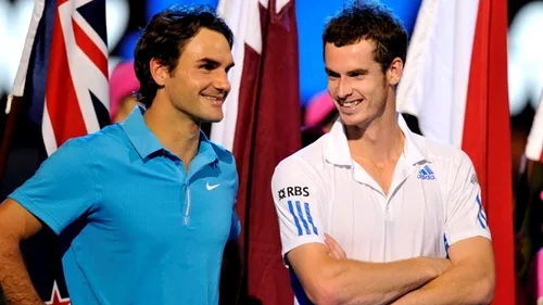 Finală Murray - Federer la turneul Masters 1000 de la Shanghai