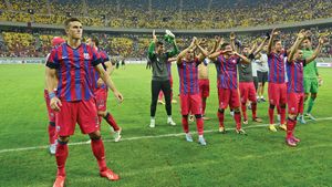 Polonezii se tem de Steaua! Antrenorul Legiei a rămas impresionat de jocul roș-albaștrilor: "E aproape ca Barcelona"