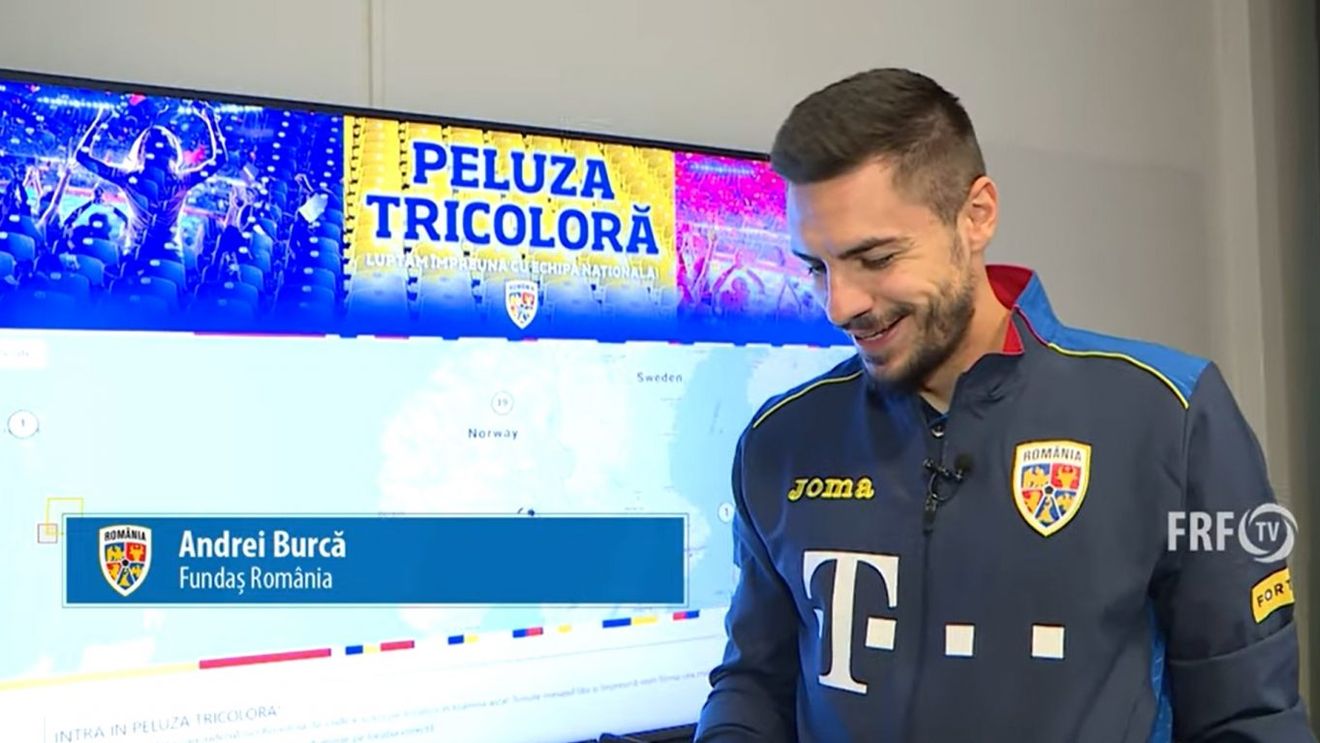 Andrei Burcă, impresionat de mesajul unui suporter din Norvegia al naționalei: „Nu am dormit de la meciul cu Islanda!” Ce surpriză i-a pregătit fundașul lui CFR Cluj | VIDEO