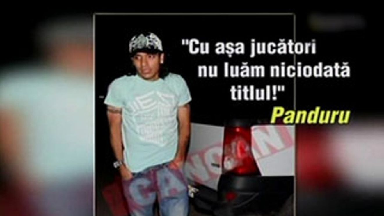 Dayro e primul stelist care a reușit să-l enerveze pe Panduru:** "Cu așa jucători nu luăm niciodată titlul!"