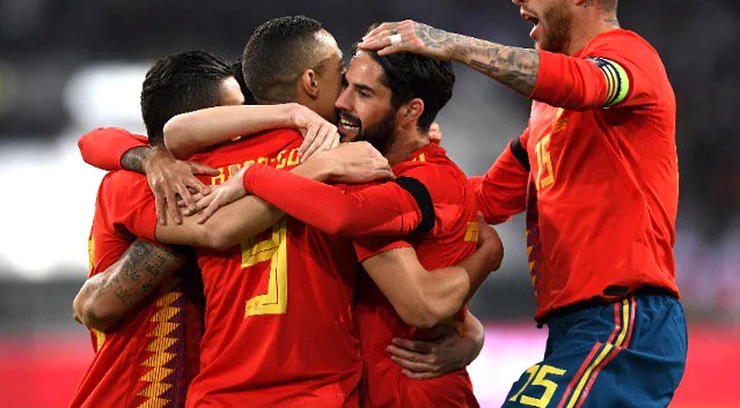 Lotul Spaniei pentru Cupa Mondială: 5 vedete din Premier League au fost lăsate acasă 