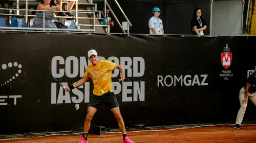 Filip Jianu e în optimi la Concord Iași Open, după ce l-a surclasat pe un francez care i-a luat set lui Djokovic, la Australian Open. „Sunt pentru al patrulea an la Iași, dar cred că acum joc cel mai bun tenis al meu”