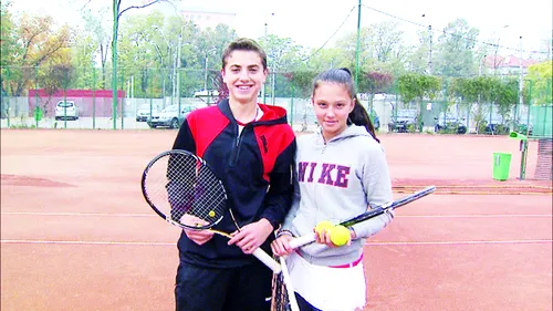 Îi avem pe Djokovic și Șarapova!** Bogdan Borza și Jaqueline Cristian, viitoare staruri ale tenisului mondial