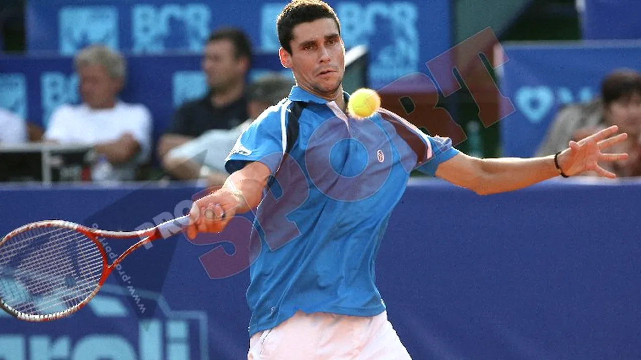 Victor Hănescu a fost eliminat în primul tur al BCR Open!