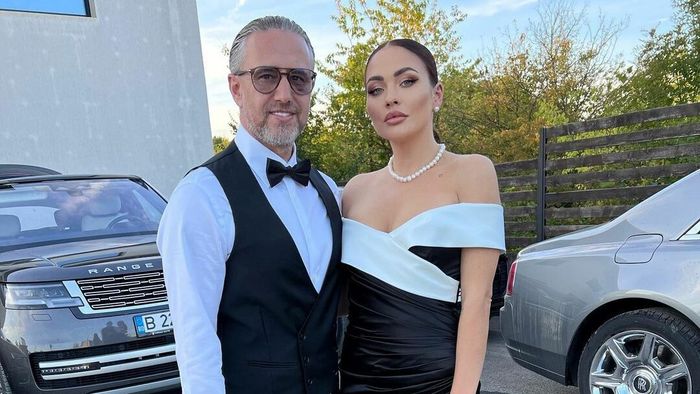Surpriză din Azerbaidjan! Ce invitați speciali au avut Laurențiu Reghecampf și Corina Caciuc la botezul micuțului Liam