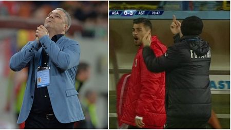 Șumudică s-a calmat: "Hagi e un monument, nu mi-aș permite să intru în polemică cu el!" Tehnicianul Astrei a explicat ce s-a întâmplat la Târgu Mureș: "Nu a fost gest obscen"