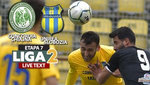 Concordia a fost cu ratările, Unirea Slobozia, cu golul! Însă, ilfovenii au evitat în prelungiri primul eșec în acest sezon, dar pot pierde primul loc