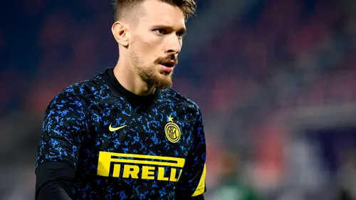 Ionuț Radu, monedă de schimb pentru un fotbalist dorit de Inter Milano? Portarul român n-a jucat niciun minut în acest sezon