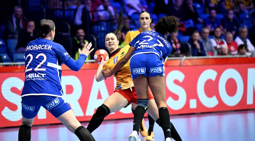 România – Franța 25-30, în Grupa Principală 1 de la CE de handbal feminin. „Tricolorele” au cedat pe final de meci