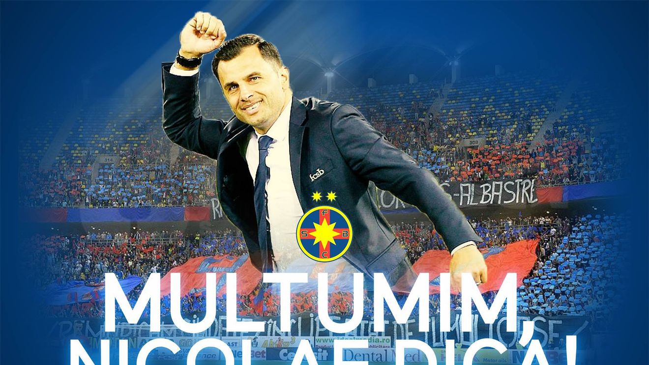 OFICIAL | Dică nu mai e antrenorul FCSB! Nu e singura plecare: cine s-a mai despărțit de vicecampioană