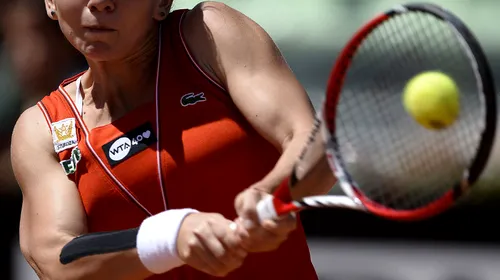 Simona Halep, eliminată în turul 1 la Roland-Garros