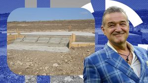 Ce s-a ales de biserica lui Gigi Becali după ce au intrat SPP-iştii în acțiune: „Bârne şi moloz, doar crucea a rămas"