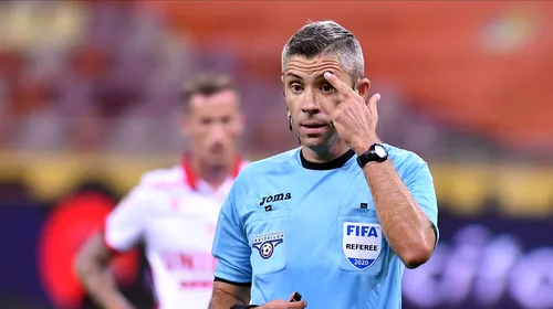 Arbitrul Radu Petrescu riscă să fie suspendat: „Chiar UEFA și FIFA recomandă asta!”