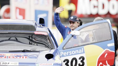 Carlos Sainz,** regele Dakarului