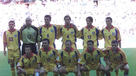 15 ani de la debutul României la Euro 2000. VIDEO | Golul marcat de Viorel Moldovan în poarta Germaniei! Ce lot fabulos trimiteam în Belgia și Olanda!