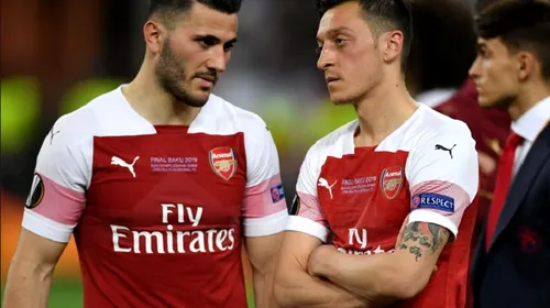 Motivul din cauza căruia Sead Kolasinac și Mesut Ozil au lipsit de la primul meci oficial al lui Arsenal