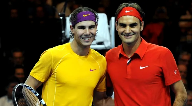 VIDEO** Federer și Nadal au făcut SHOW la 