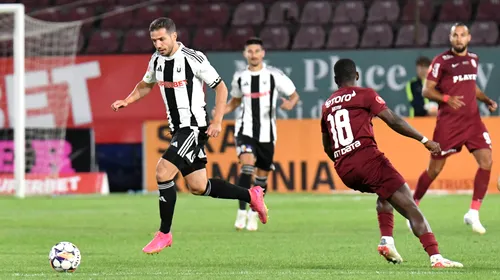 CFR Cluj – U Cluj 2-3, în a 4-a etapă din Superliga. Echipa lui Ioan Sabău urcă, provizoriu, pe locul 3 al clasamentului