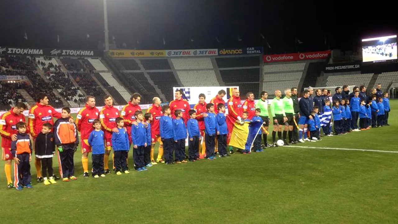 Tot ei sunt mai buni: Grecia - România 1-1