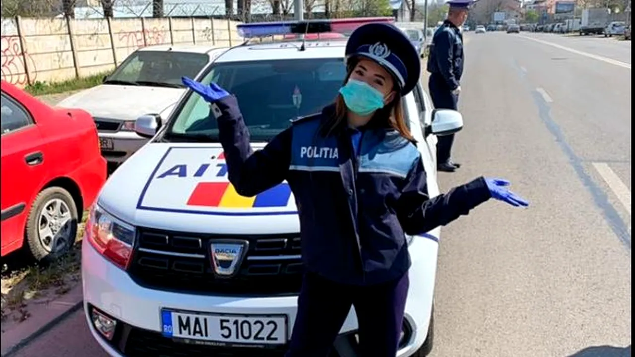 Larisa Iordache a revenit în uniforma de poliție: „Muncește până când va fi nevoie de ea”