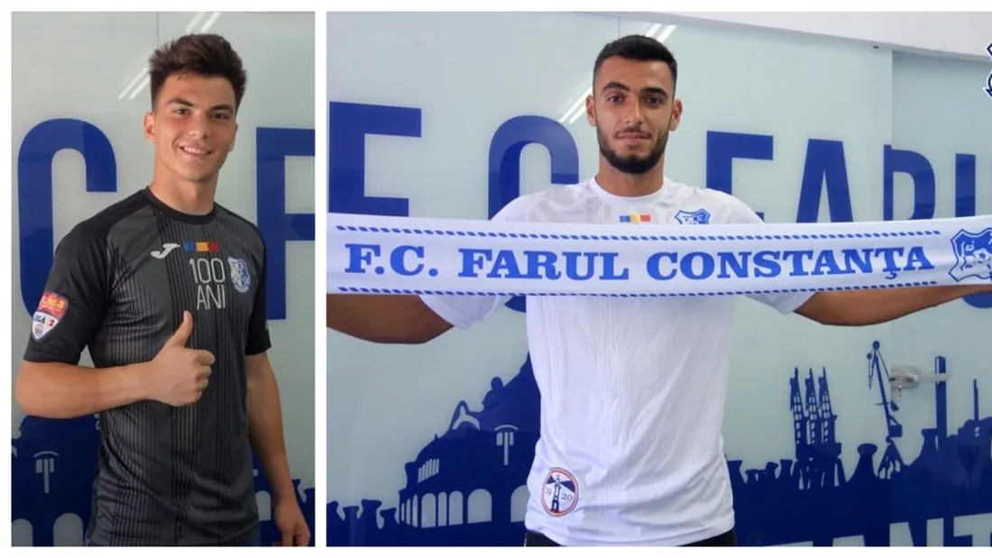 Farul a ajuns la șase transferuri! Doi jucători de la Viitorul, un portar și un mijlocaș, s-au alăturat lotului lui Ianis Zicu