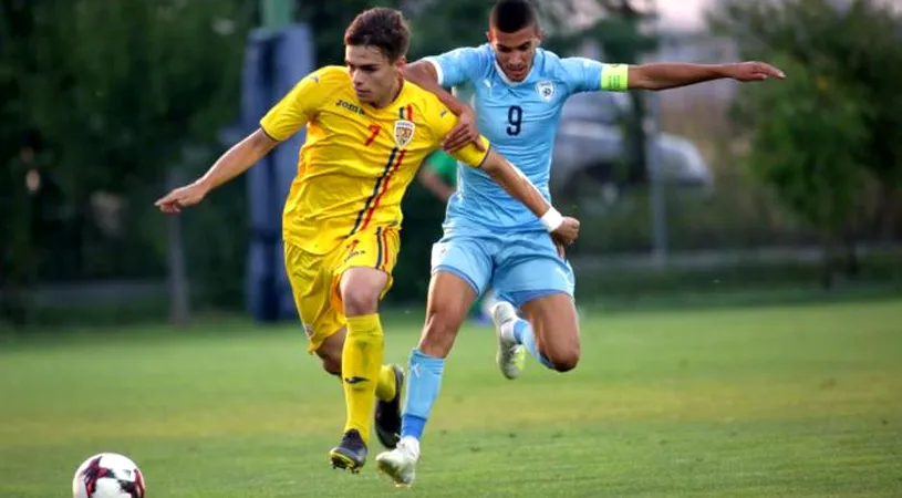 România U19, remiză cu Serbia, în preliminariile EURO 2020