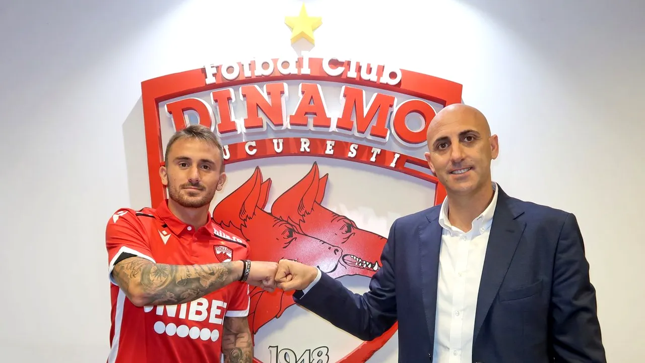 Aleix Garcia promite spectacol în tricoul lui Dinamo! Fanii au primit un mesaj superb din partea noului star: „De azi sunt câine roșu!”