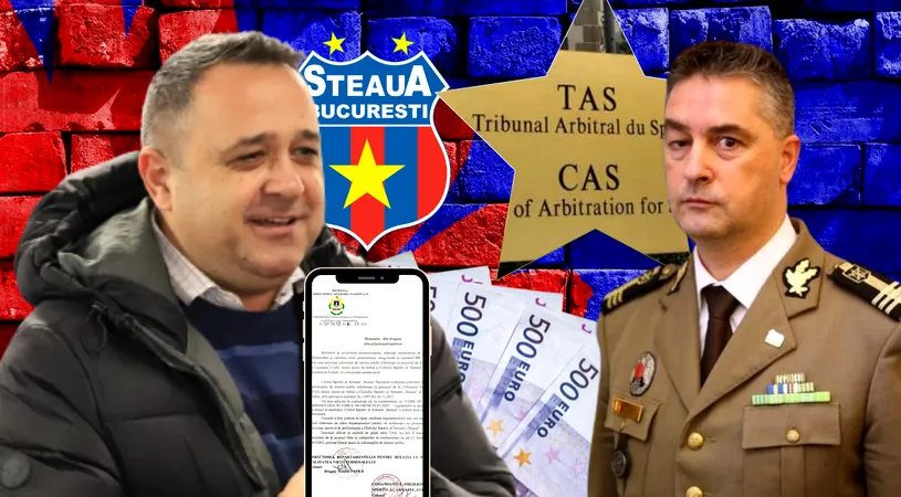 Câți bani a plătit CSA Steaua la TAS pentru procesul cu FRF! În același timp, sportivii din celelalte secții ale clubului sunt neplătiți de mai multe luni | EXCLUSIV