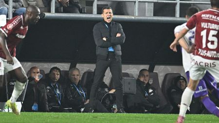 A fost adus să rupă plasele în Giulești, însă e OUT definitiv de la Rapid! Costel Gâlcă nu stă la discuții: „Cu mine, s-a terminat! Nu e prima abatere”