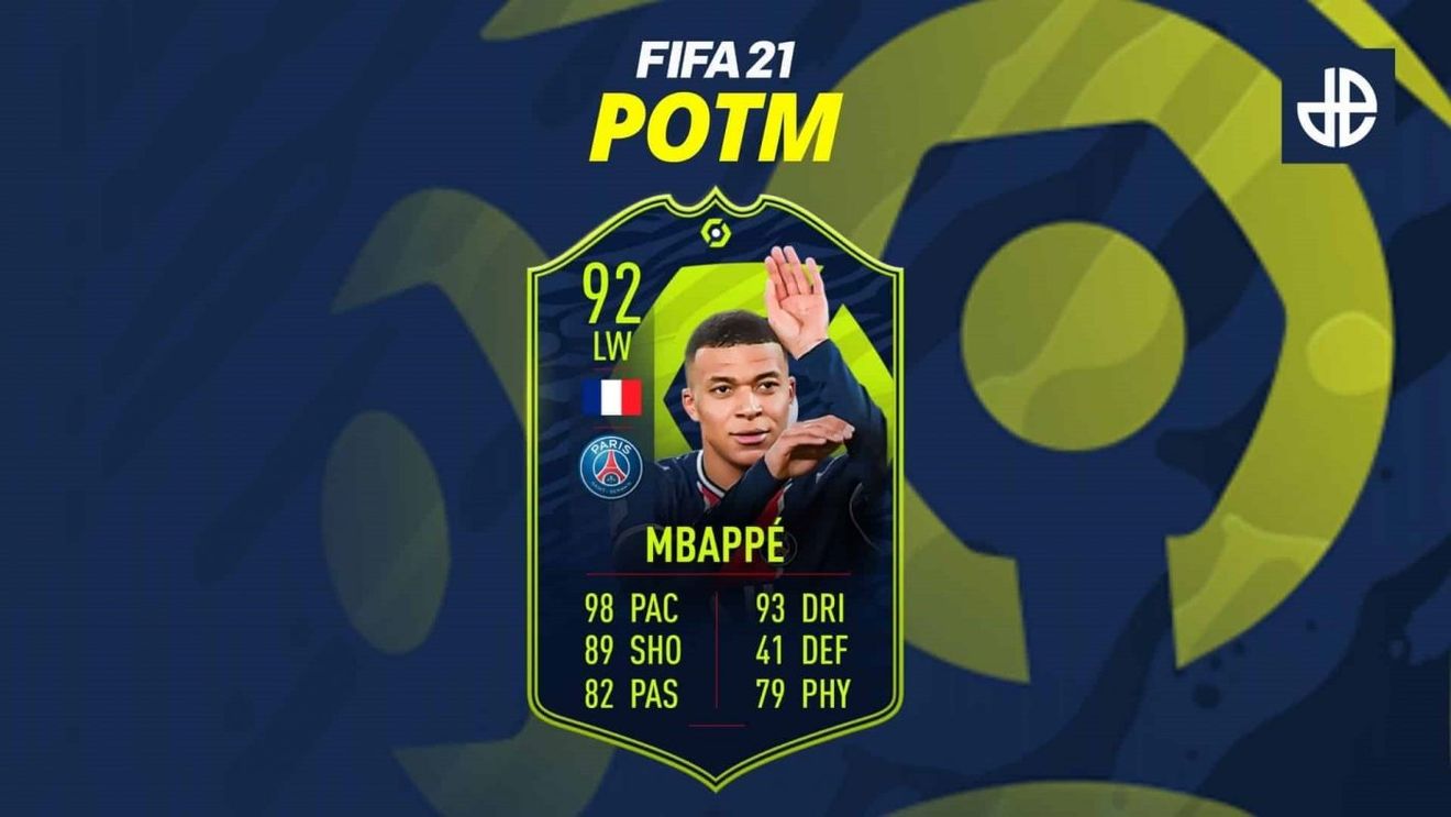 Kylian Mbappe este jucătorul lunii din Ligue 1! Ce card a primit francezul în FIFA 21 și cât valorează