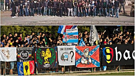 Masacru, masacru, masacru! Bătaie crâncenă între ultrașii steliști și cei rapidiști, în timpul unui meci: "Au năvălit în stadion, poarta a fost baricadată". Un stelist s-a ales cu răni serioase, ultrași olandezi au fost implicați