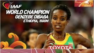 CM DE ATLETISM | Primul aur pentru Etiopia la 1.500 m feminin: recordmena mondială, Genzebe Dibaba, a câștigat cea mai lentă finală din istoria competiției. Campioana mondială din 2011 a terminat cursa într-un pantof
