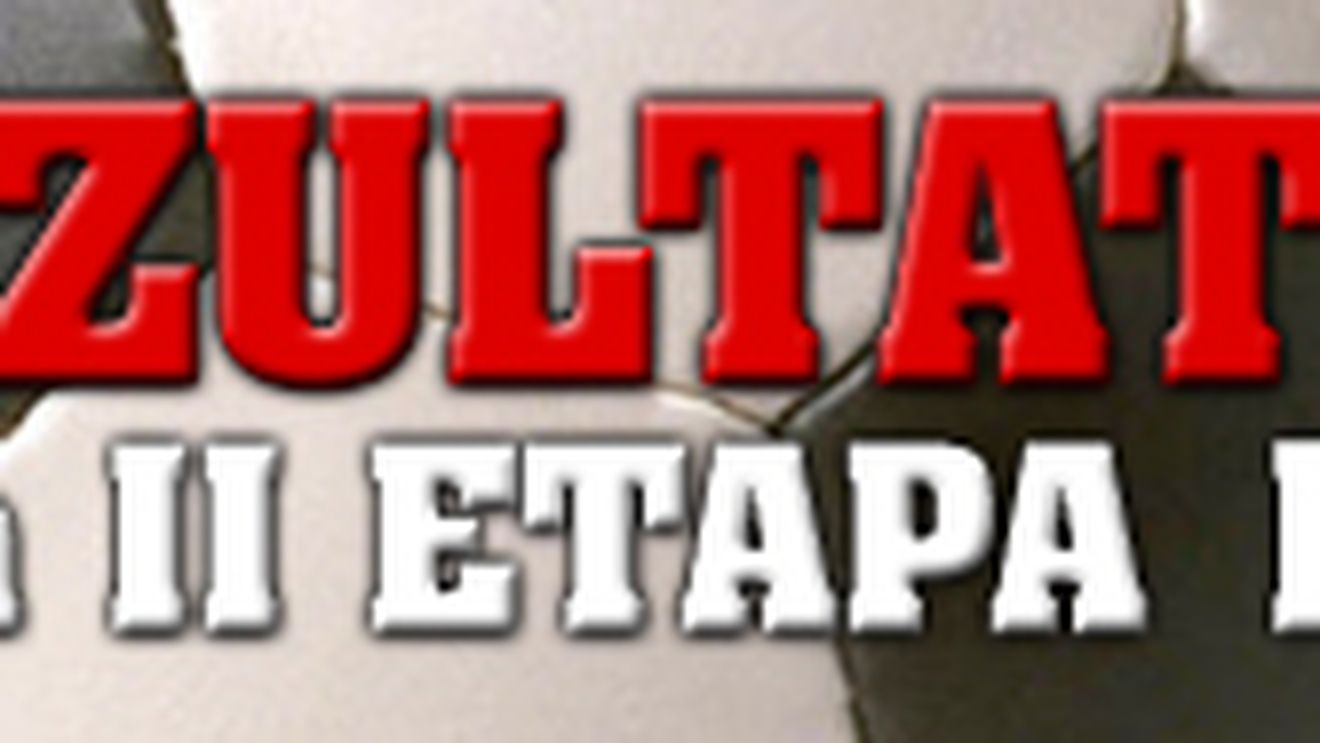 Rezultate Liga 2, etapa a XII-a