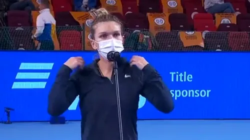 Simona Halep, reacție uimitoare după victoria cu Anastasia Potapova: „E greu să mă gândesc la titlu, dar vreau să stau cât mai mult la Moscova!” VIDEO