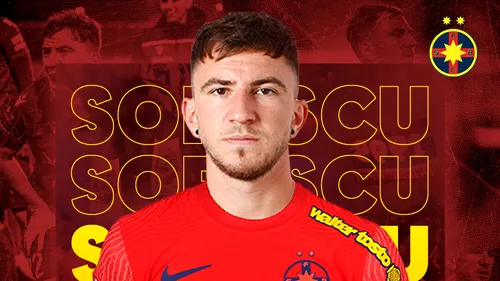 OFICIAL | FCSB a anunțat transferul lui Deian Sorescu de la Rakow! Primele imagini cu fostul fotbalist al lui Dinamo în tricoul rivalei roș-albastre