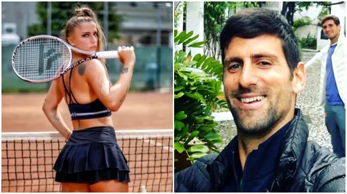 NoleFam, legiunea de fani a lui Novak Djokovic, mesaj incredibil pentru românca Andreea Prisacariu după ce sârbul a fost interzis la US Open: „Atâta timp cât va respira…”