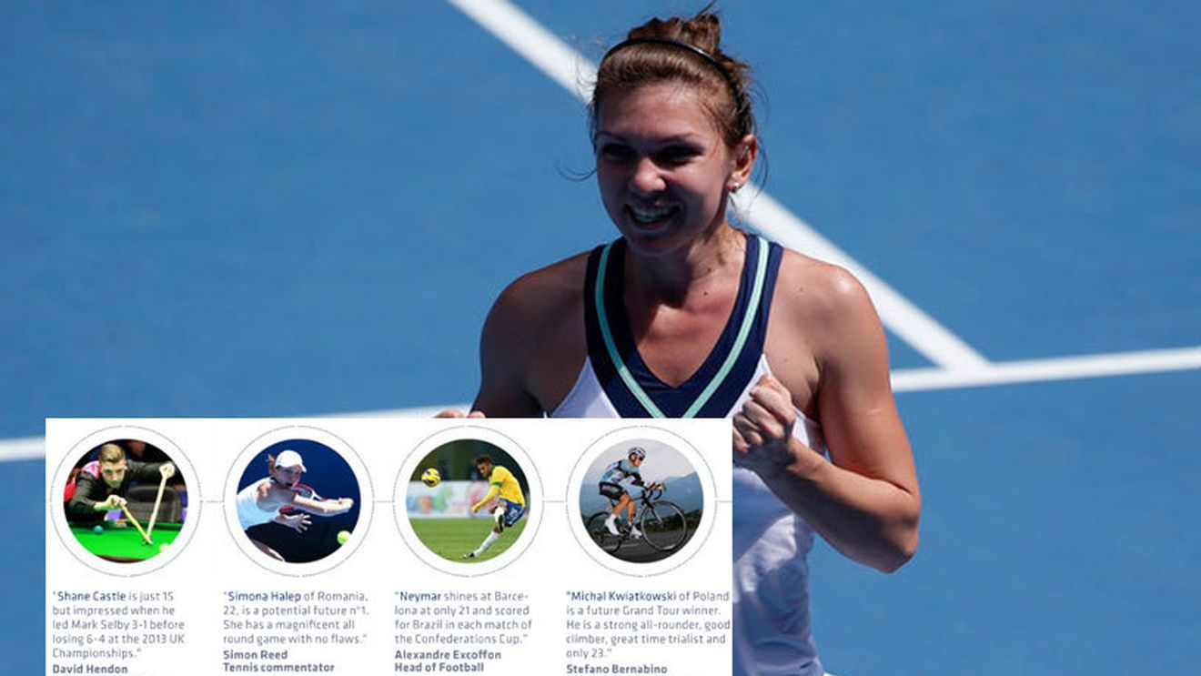 Halep, inclusă de Eurosport în Top 10 cele mai mari talente din sportul mondial