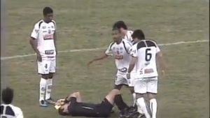 VIDEO A învățat de la jucători!** Știați că și arbitrii simulează? Vezi gestul incredibil al unui "central" din Brazilia!