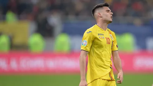 Ianis Hagi, dezamăgit de înfrângerea cu Suedia. Fiul „Regelui” sună adunarea pentru play-off-ul din Liga Națiuilor: „Mai avem o șansă!”