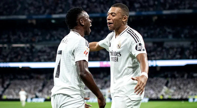 Carlo Ancelotti a decis între Vinicius și Mbappe. Antrenorul lui Real Madrid e de neclintit