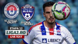 SC Oțelul și Gloria Buzău, egale într-un meci cu două goluri superbe, unul mai frumos ca altul. Finalul a adus o eliminare și doi jucători lovindu-se violent