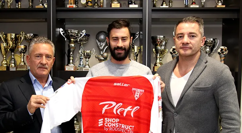 UTA are un nou stranier în lot.** Atacantul Gianmarco Piccioni a semnat cu echipa arădeană: 
