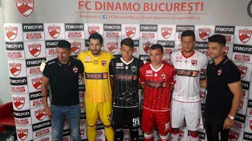 FOTO și VIDEO | Dinamo și-a prezentat echipamentul de joc pentru sezonul 2018-2019! 