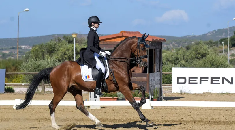 Cine este Daria Paliciuc, campioană în proba de dresaj la Balcaniada de la Atena! Calul a avut opt vertebre rupte acum doi ani, dar și-a revenit spectaculos: „M-am speriat foarte tare și nu mai îmi doream decât să fie el sănătos” | FOTO