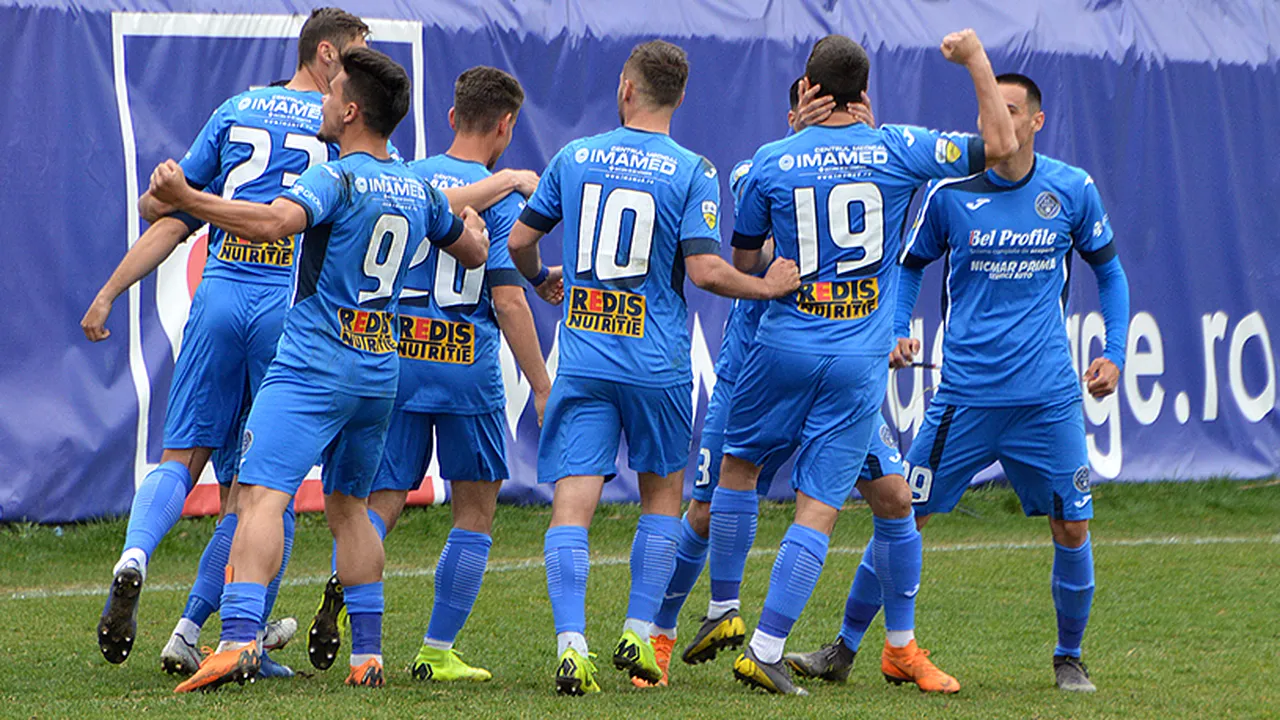 Academica Clinceni - FC Voluntari 1 - 2 la final. Voluntari câștigă în derby-ul codașelor în clasament