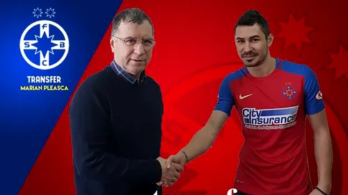 OFICIAL | Al patrulea transfer al iernii pentru Steaua! Reacția lui Pleașcă: 