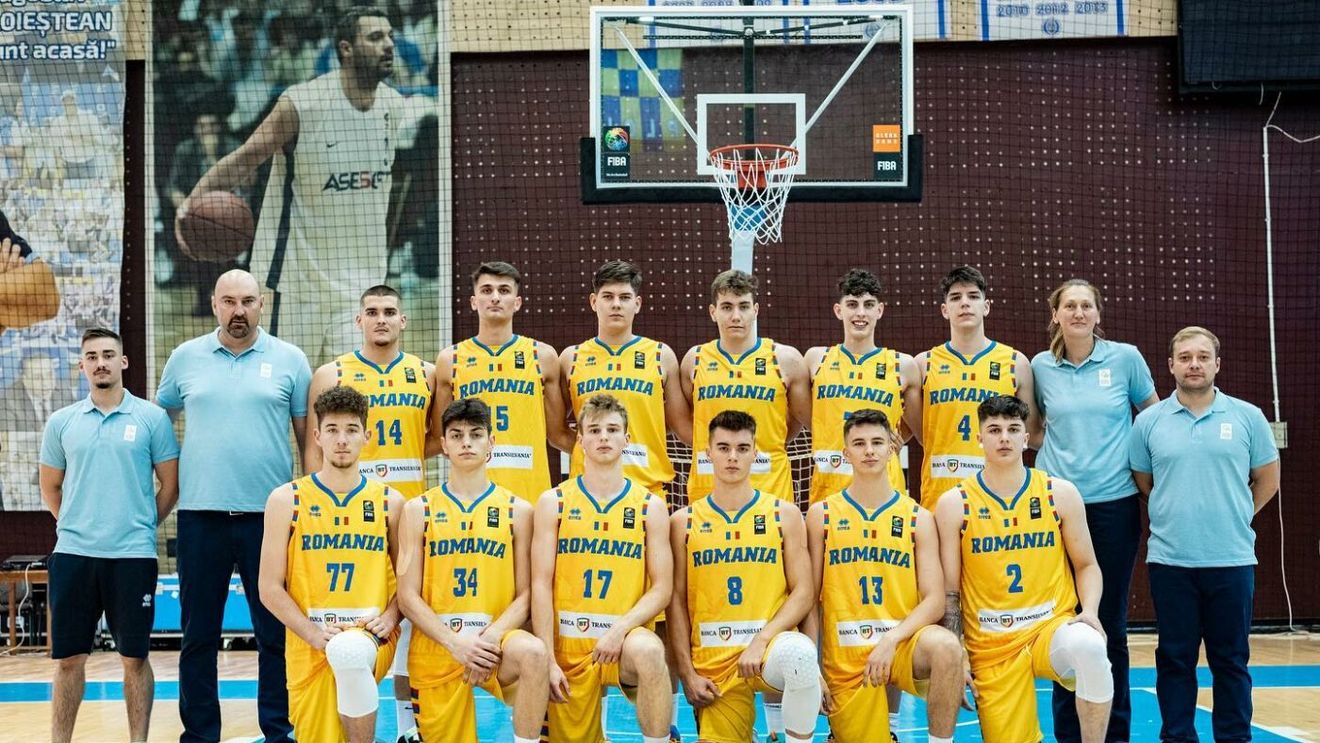 Băieții au copiat fetele! România, tot locul 7 la FIBA U18 European Championship - Division B, Ploiești 2022