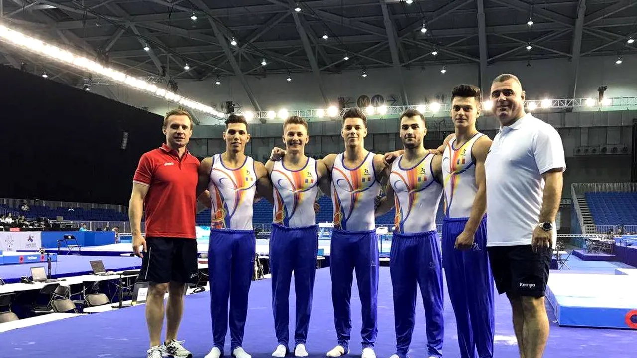 Gimnaștii români au debutat la Jocurile Mondiale Universitare de la Taipei. Andrei Muntean - cea mai bună evoluție, cu total de 79.750 puncte