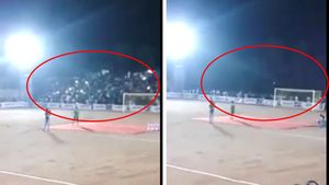 VIDEO ȘOCANT: Cum a dispărut o peluză plină de fani